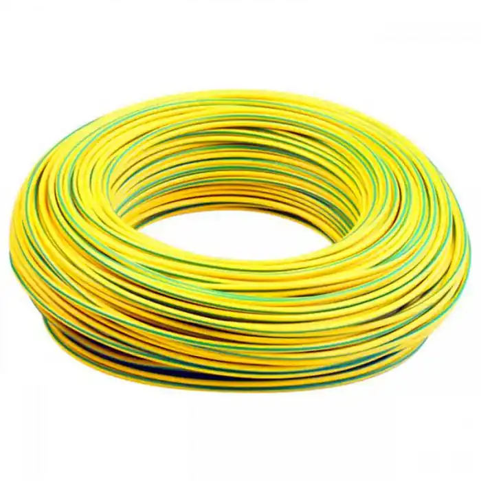 Vente Flash Fil électrique HO7VR 6 mm² vert – jaune – Arcanaute