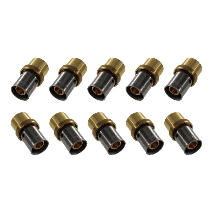 Lot de 10 Adaptateurs PER à sertir Ø16x1,5 - Cuivre à souder Femelle Ø16 - IBP Bänninger Nouvel Arrivage