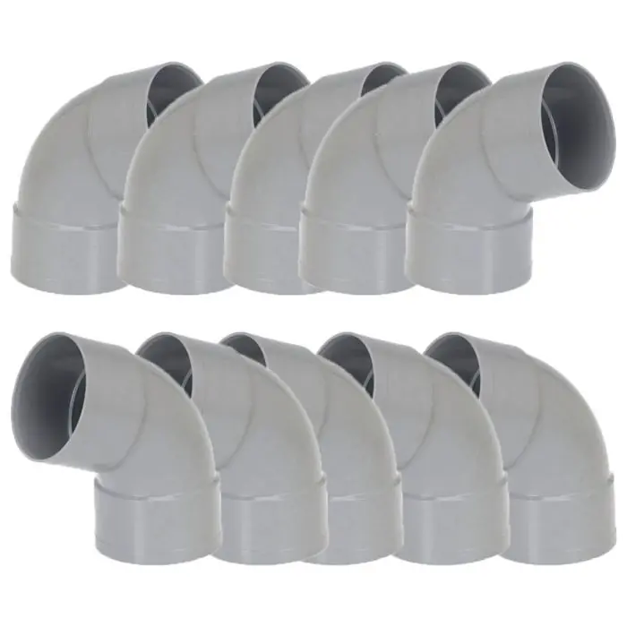 Vente Flash 10 coudes PVC 67°30 Femelle/Femelle Ø32 - First Plast