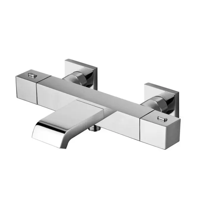 Nouvel Arrivage Robinet thermostatique Bain/douche QUADRI Chromé – Cristina Ondyna
