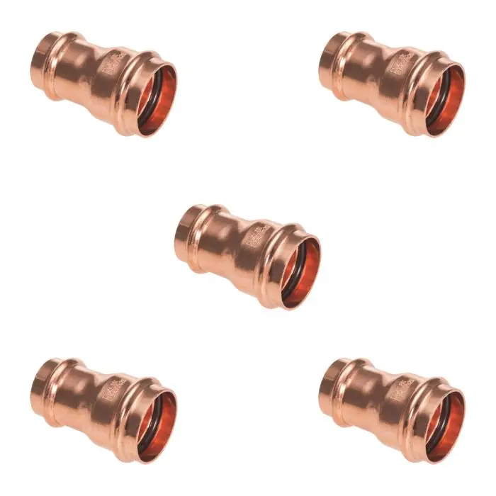 Achat Immédiat Lot de 5 raccords cuivre à sertir Réductions FF Ø28×22