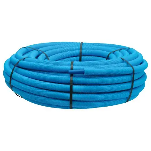 Prix Choc 50 m tube PER pré-gainé bleu Ø20 - Somatherm