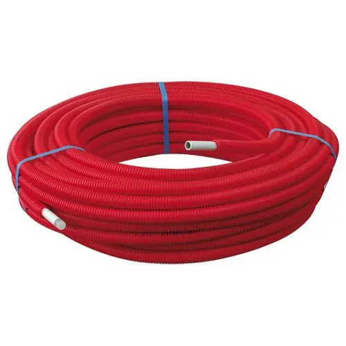 Super Prix 50m Tube Multicouche Ø20x2,0 - Alu 0.26mm - Prégainé Rouge SOMATHERM