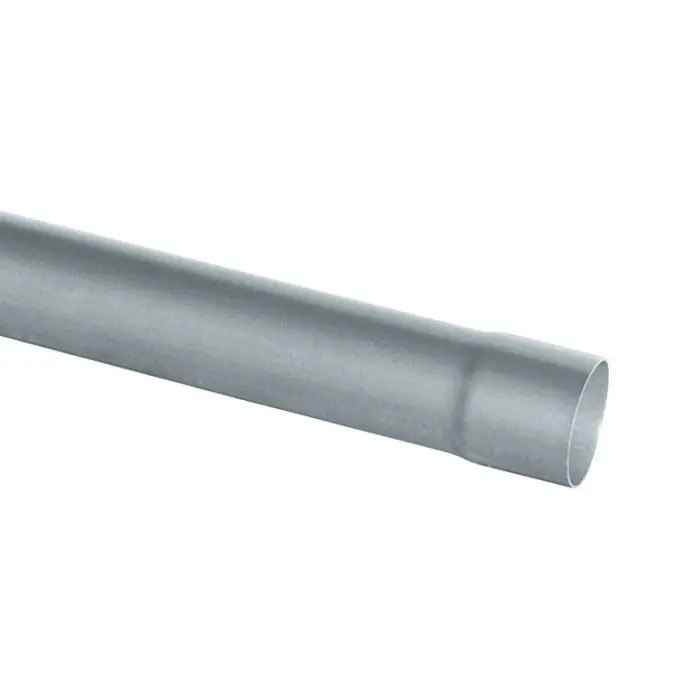 Commande En Gros Tube de descente gouttière 25 – Ø80 aspect zinc 4 m – First Plast
