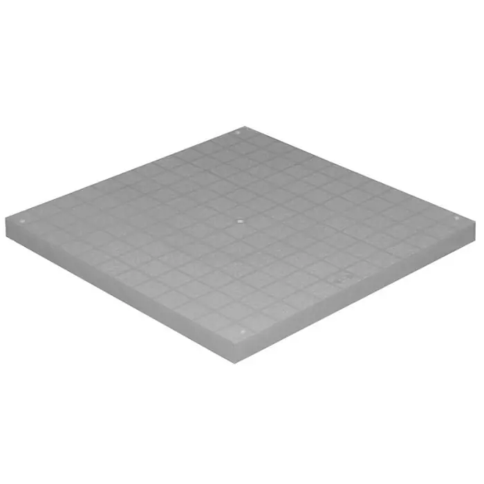 Commande En Gros Couvercle 383x383mm pour tuyau descente eau pluviale – GRIS – FIRST-PLAST