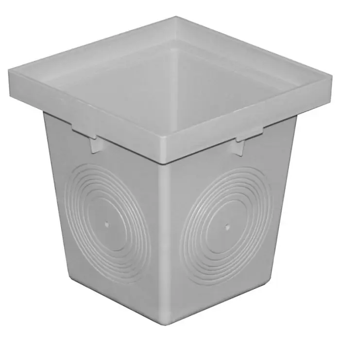 Regard polypropylène 200 x 200 mm - Sorties Ø50 à 110 mm - First Plast Prix Choc