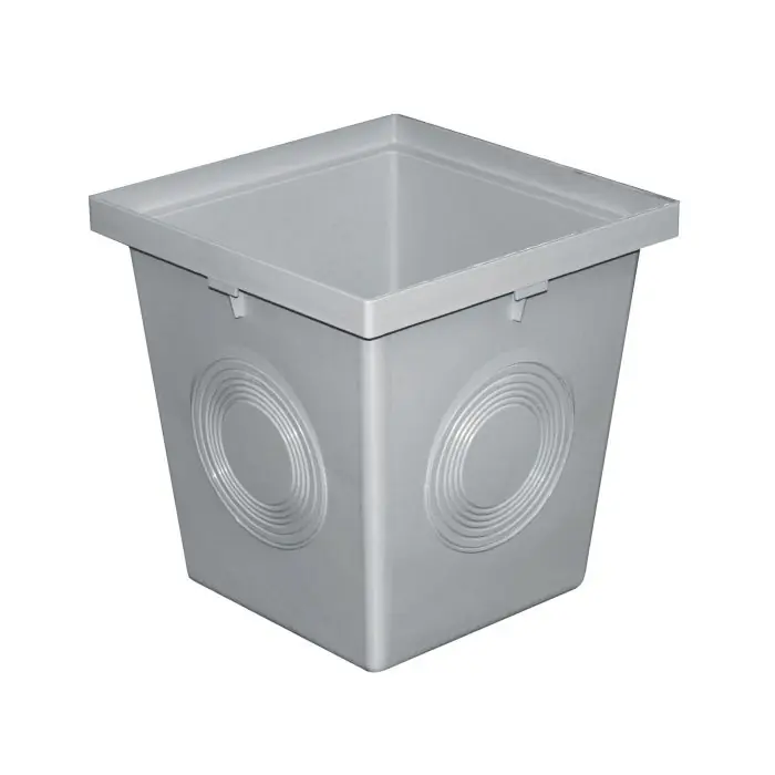 Dernière Chance Regard polypropylène 300 x 300 mm - Sorties Ø80 à 140 mm - First Plast