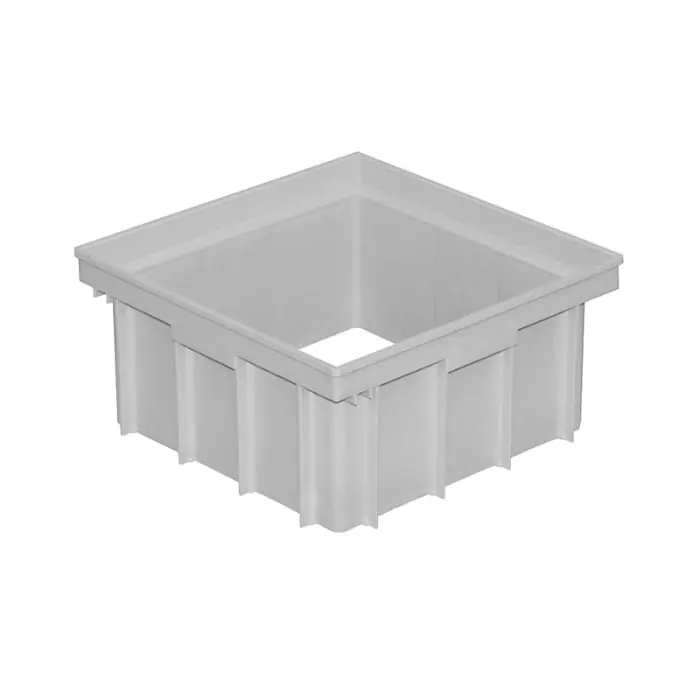 Réhausse polypropylène pour regard 250 x 250 mm - Hauteur 119 mm - First Plast Populaire
