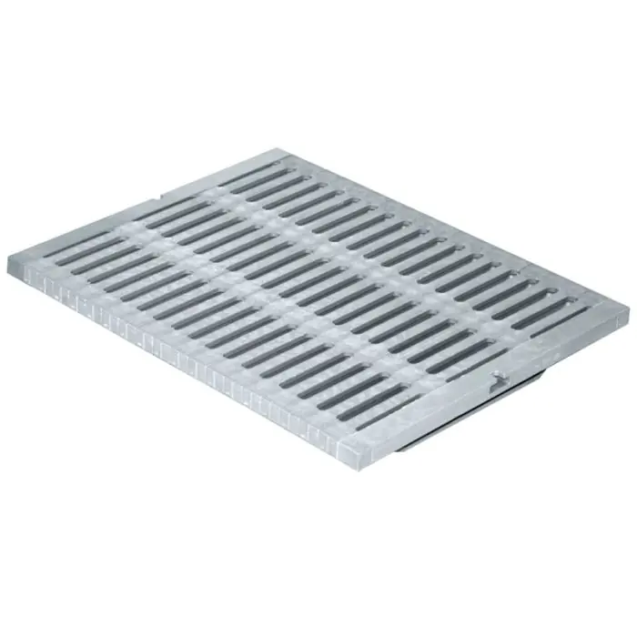 Grille renforcée PVC - gris - 400 x 500 mm - First Plast Prix Cassé