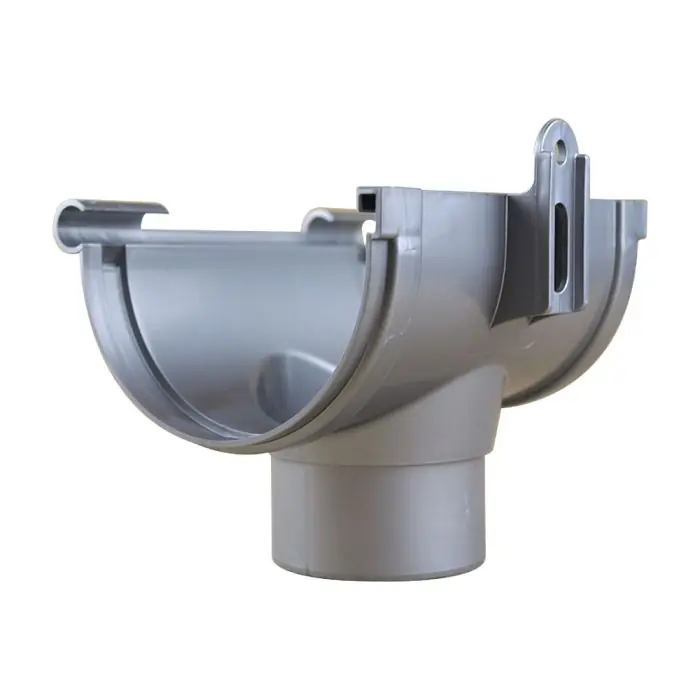 Quantité Limitée Naissance centrale BI-SYSTEM PVC 25 sortie Ø80 – aspect zinc – First Plast