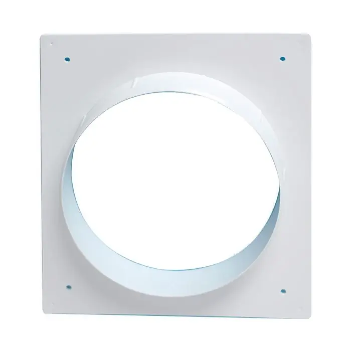 Adaptateur 192 x 214 mm pour grille d‘aération sur tube Ø160 mm – First Plast Marque