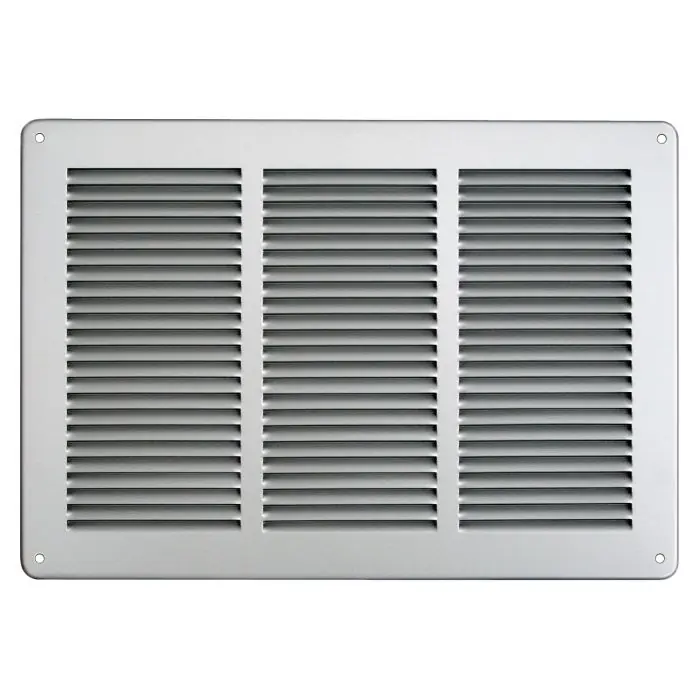 Grille ventilation métal 340x240mm – Couleur aluminium Commander Maintenant
