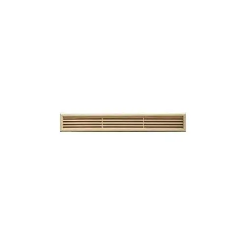 Offre Exclusive Grille ventilation rectangulaire bois à encastrer dim. ext 100x550mm dim. perçage 88x538mm « Chêne »