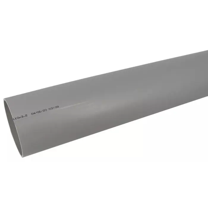 Acheter En Ligne Tube PVC compact NF-Me – diamètre 110 mm – 4 mètres – ép. 3,2 mm – Nicoll
