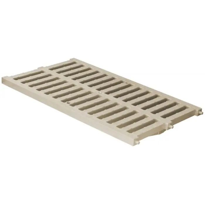 Grille renforcée 32,00 KN - PVC anti-choc - sable - 300 x 500 mm - First Plast Satisfait Ou Remboursé