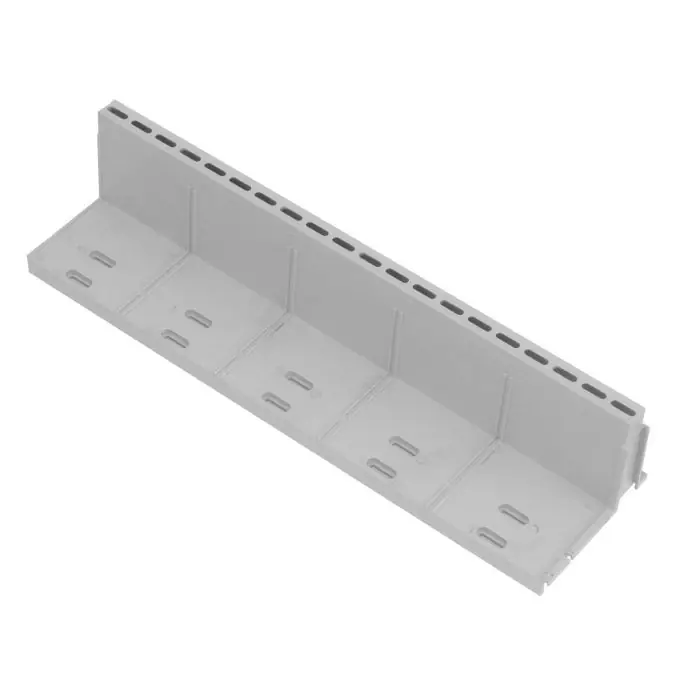 Commande En Gros Grille à fente pour caniveau PVC – Hauteur 90 mm – 130 x 500 mm – First Plast