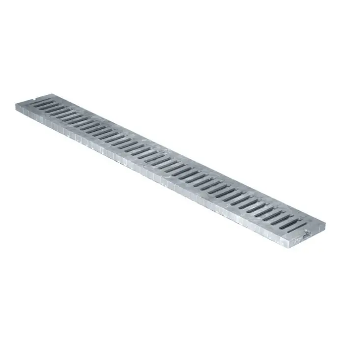 Grille renforcée PVC 100,00K N – PA66FV – gris – 130 x 1000 mm – First Plast Prix Bas