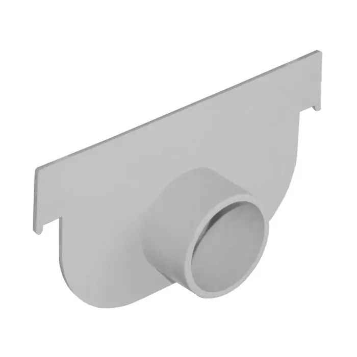 Marque Naissance fond droite et gauche avec sortie Ø40 mm – Série 130 BAS – First Plast