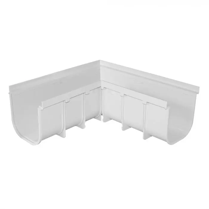 Seulement Aujourd&rsquo;hui Angle droit pour caniveau pvc Série 200 HAUT – First Plast
