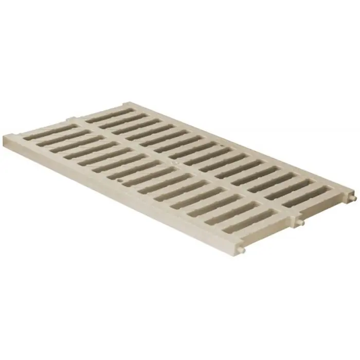 Petit Prix Grille légère 9,00 KN - PVC anti-choc - sable - 300 x 500 mm - First Plast