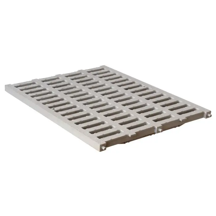 Bon Marché Grille légère 9,00 KN – PVC anti-choc – gris – 400 x 500 mm – First Plast