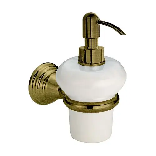 Prix Bas Porte-savon liquide Museo – Céramique vieux bronze – Cristina Ondyna