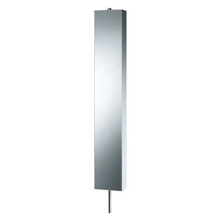 Acheter Direct Armoire inox tournante 6 étagères avec miroir
