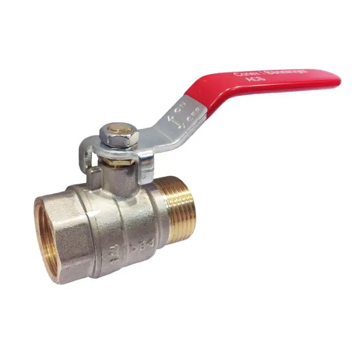 Acheter En Ligne Vanne à sphère PN25 Passage Intégral ACS Poignée rouge MF 2&Prime;(50×60) IBP Bänninger