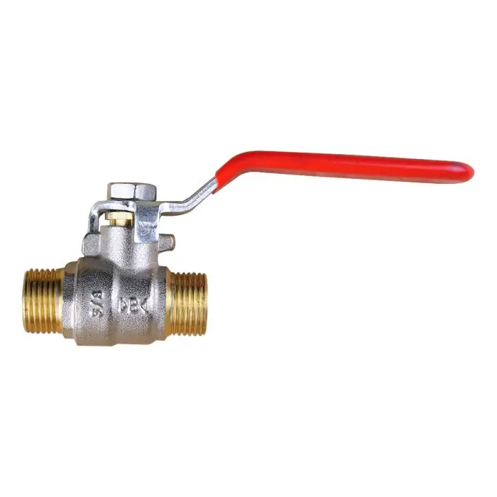 Achetez Aujourd&rsquo;hui Vanne à sphère PN25 Passage Intégral ACS Poignée rouge M/M 3/8&Prime;(12×17) IBP Bänninger