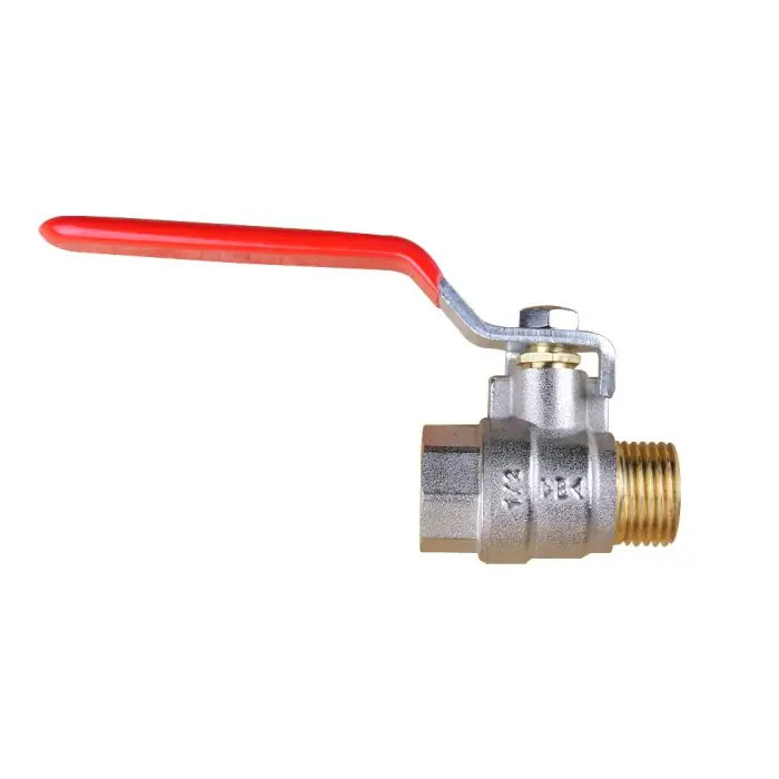 Vanne à sphère PN25 Passage Intégral ACS Poignée rouge MF 1/2&Prime;(15×21) IBP Bänninger Bon Marché