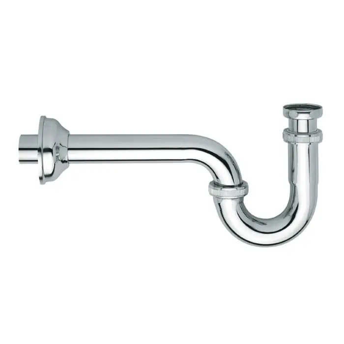 Siphon lavabo laiton en S de 32 cm – 1&Prime;1/4 (33/42) Chromé – Cristina Ondyna Meilleur Prix