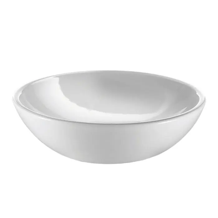 Nouvelle Collection Vasque à poser céramique blanc H13CM – Ø43CM – Ondyna VC14409