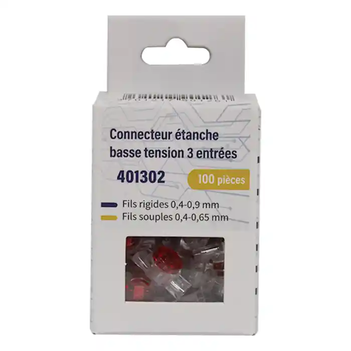 100 Bornes de connexion étanche Basse Tension 3 fils – BLM Must-Have