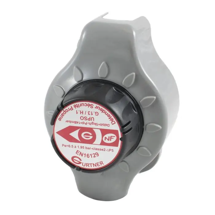 Prix Promo Détendeur à Sécurité gaz Propane - 8kg/h 37mbar - Mâle 20x150 - Gurtner