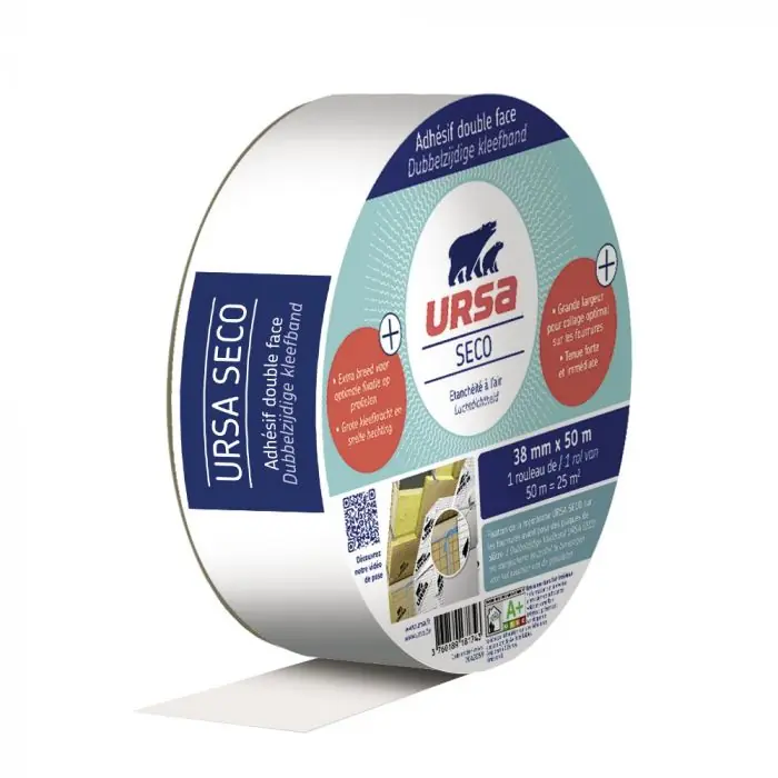 Adhésif double face URSA – 50ml x 38mm Achat Immédiat