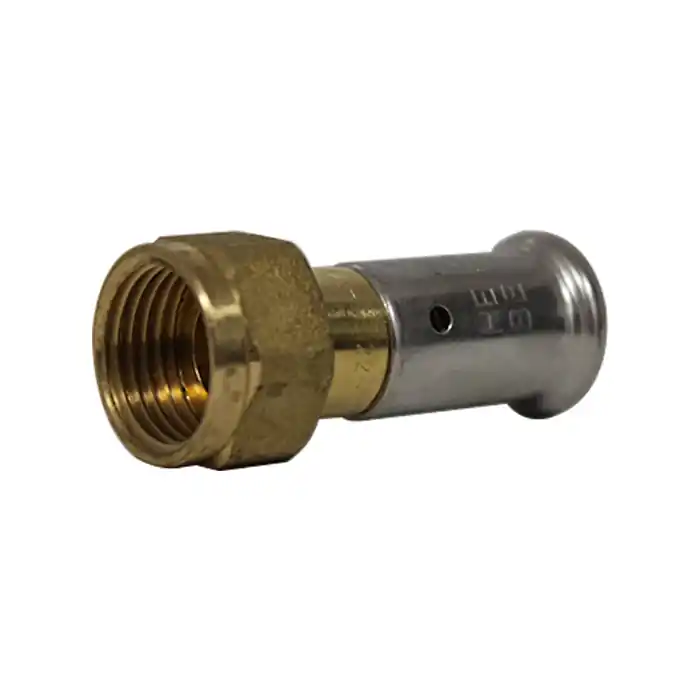 Prix Choc Raccord multicouche à sertir TH ou BE femelle écrou libre (15/21) 1/2 - Ø16 X 2,0 HENCO