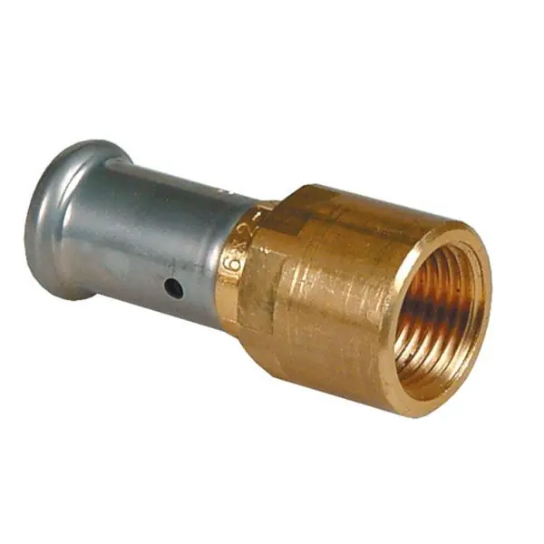 Raccord multicouche à sertir TH droit femelle 1" (26/34) - Ø26 X 3,0 - Henco Meilleur Choix