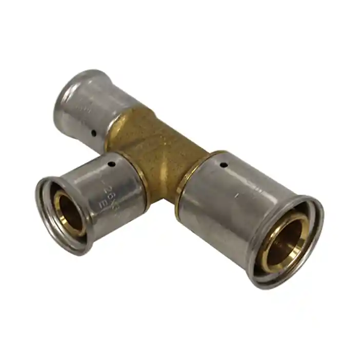 Petit Prix Té multicouche à sertir réduit - 32x3.0 - 26x3.0 - 26x3.0