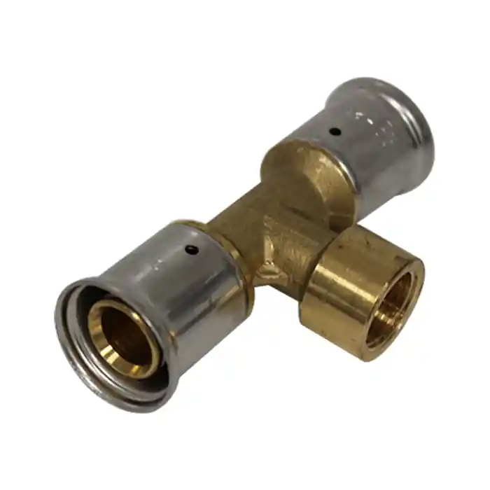 Top Vente Té multicouche à sertir TH ou BE femelle au centre - Ø26x3.0 - Femelle (15/21) 1/2" - Ø26x3.0 HENCO
