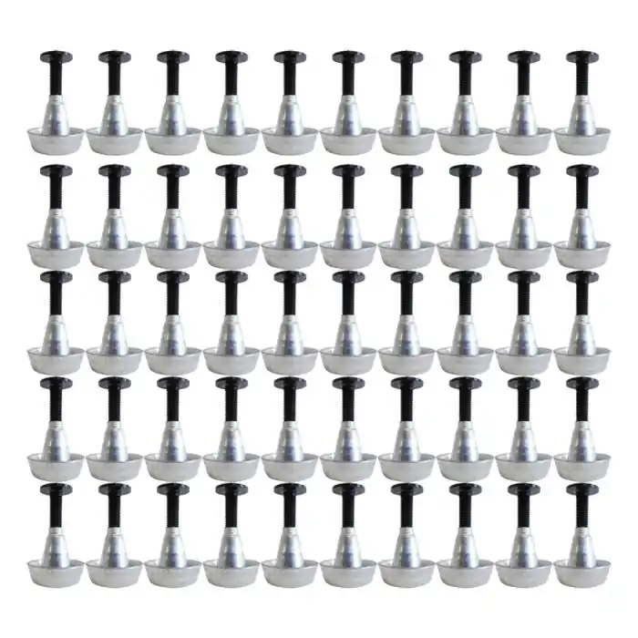Haute Qualité Support de rail réglable 30/60mm SIXBOX lot de 50 pièces