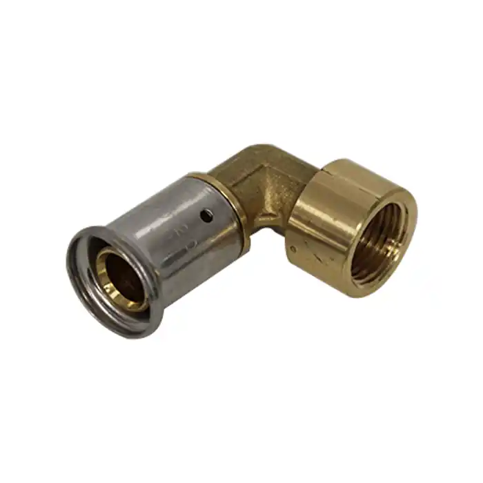 Raccord multicouche à sertir TH ou BE coude femelle (15/21) 1/2" - Ø20x2.0 HENCO Acheter Direct