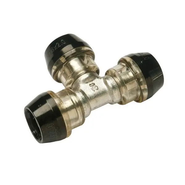 Prix Choc Raccord Multicouche push-fit té inégal