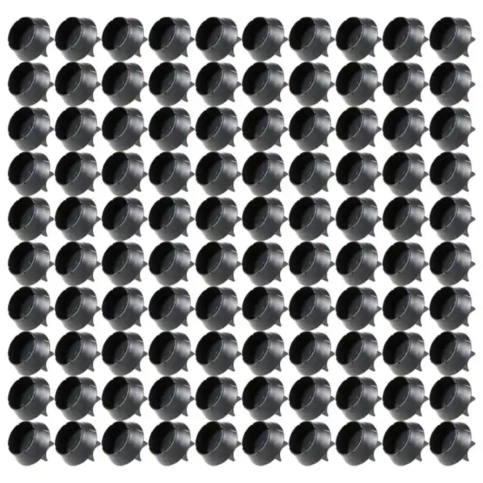 Prix Promo Support de rail 17mm SIXBOX lot de 100 pièces