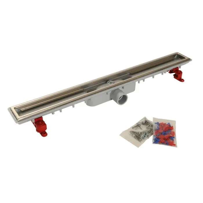 Commander Maintenant Caniveau de douche Docia Nicoll faible hauteur sans grille - 50x790mm