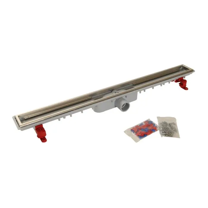 Achat Immédiat Caniveau de douche Docia Nicoll faible hauteur sans grille – 50x890mm