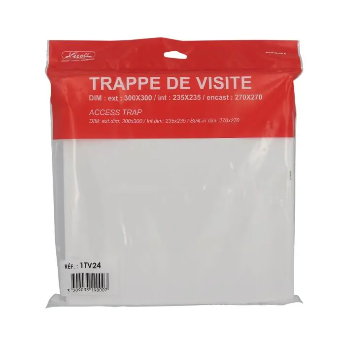 Satisfait Ou Remboursé Trappe de visite 300x300mm Nicoll