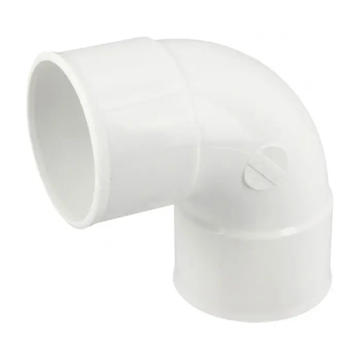 Paiement Sécurisé Coude PVC blanc NICOLL Femelle Femelle 87°30 - Ø50