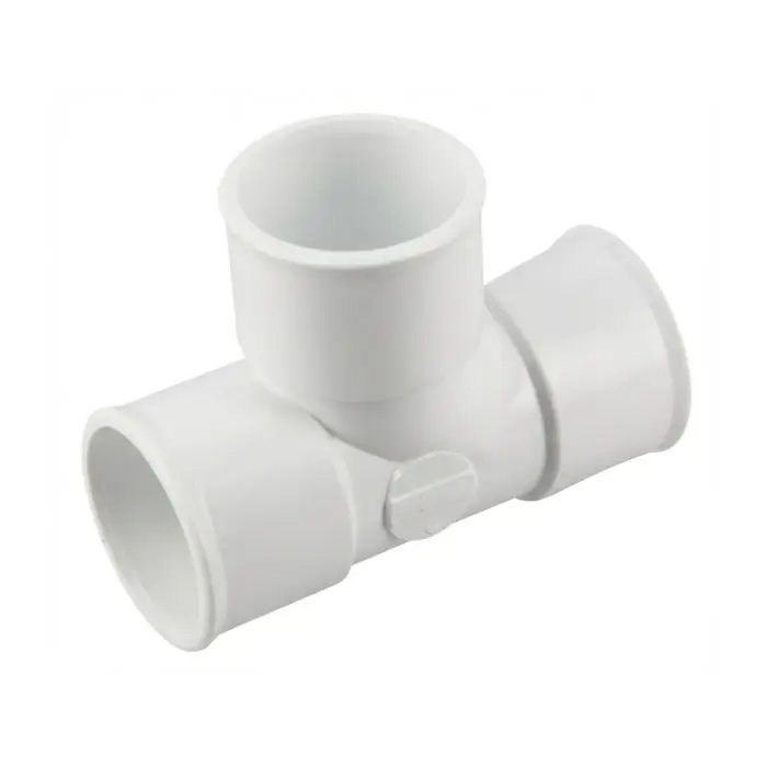 Affaire À Saisir Té pied de biche PVC blanc NICOLL Femelle Femelle 87°30 – Ø32