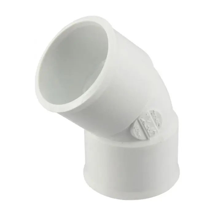 Offre Du Jour Coude PVC blanc NICOLL Femelle Femelle 45° - Ø32