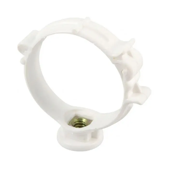 Collier monobloc blanc pour tube PVC Ø50 - Nicoll Paiement Sécurisé